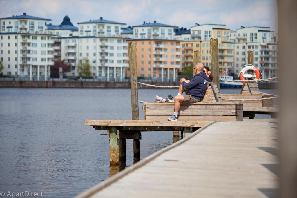 שטוקהולם Apartdirect Hammarby Sjostad מראה חיצוני תמונה